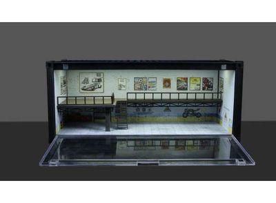 1:64 Black Box Diorama (MoreArt) - Diorama *Container workshop C*