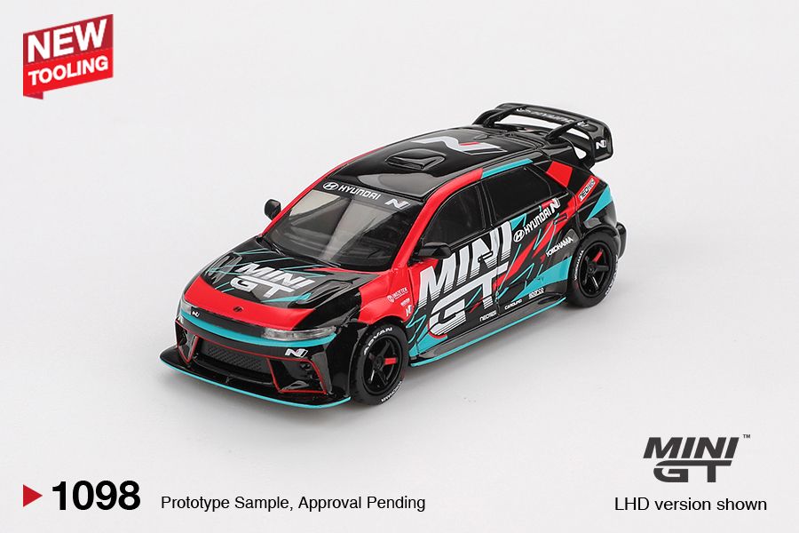 1:64 Mini GT - 2025 Hyundai Ioniq 5N Mini GT RS-01T Tokyo Auto Salon *Blister packaging* 1:64 Mini GT - 2025 Hyundai Ioniq 5N Mini GT RS-01T Tokyo Auto Salon *Blister packaging*