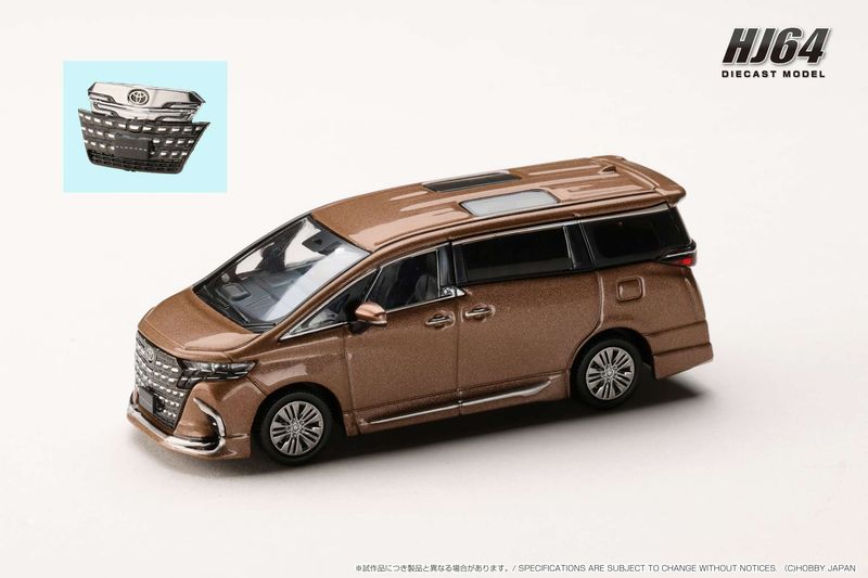1:64 Hobby Japan - Toyota ALPHARD Z (H40W)/Genuine options, Precious Leo Brond 1:64 Hobby Japan - Toyota ALPHARD Z (H40W)/Genuine options, Precious Leo Brond