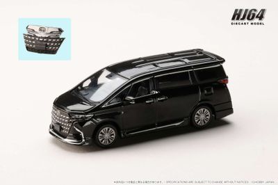 1:64 Hobby Japan - Toyota ALPHARD Z (H40W)/Genuine options, black 1:64 Hobby Japan - Toyota ALPHARD Z (H40W)/Genuine options, black
