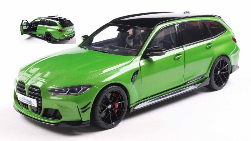 1:18 Solido - 2024 BMW M3 Touring Performace Green Metallic