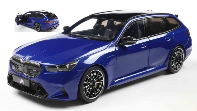 1:18 Solido - 2025 BMW M5 Touring Marina bay Blue Metallic