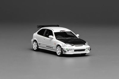 1:64 Motorhelix - 1999 Honda Civic EK9 Type R White 1:64 Motorhelix - 1999 Honda Civic EK9 Type R White