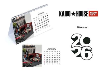 Mini GT Merchandise - MINI GT Calendar 2026