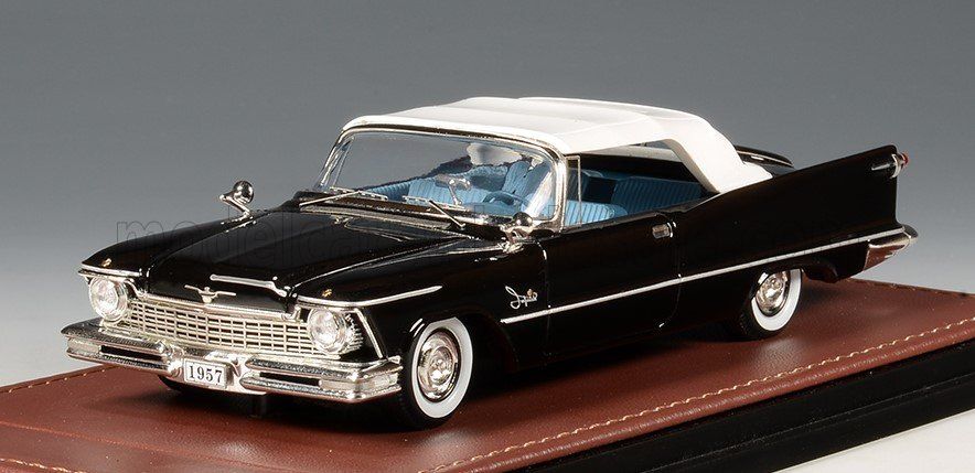 1:43 GLM - 1957 Imperial Crown Cabriolet Closed Black