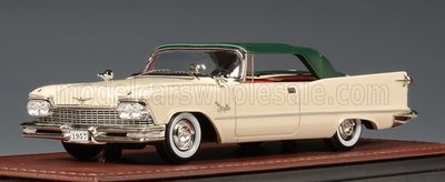 1:43 GLM - 1957 Imperial Crown Cabriolet Closed Beige 1:43 GLM - 1957 Imperial Crown Cabriolet Closed Beige
