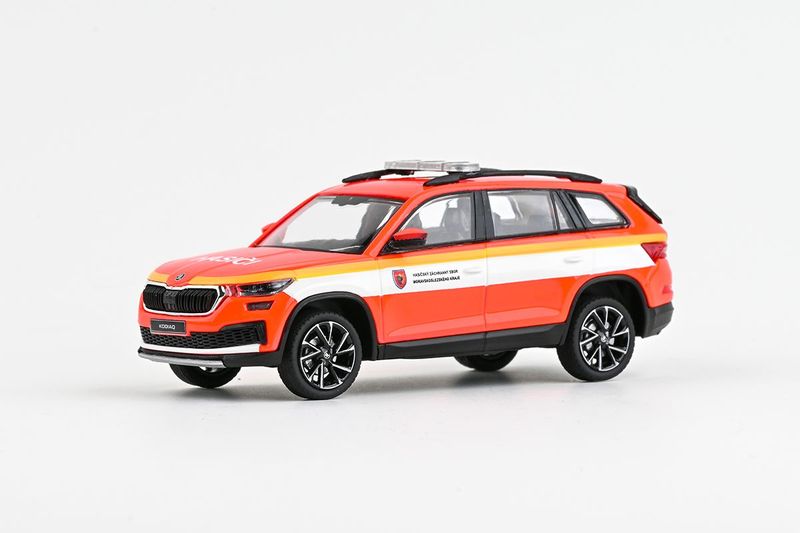 1:43 Abrex - 2021 Skoda Kodiaq FL Fire Brigade Of Moravian-Silesian Region