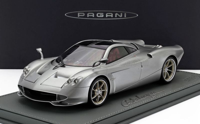 1:18 BBR - Pagani Huayra Codalunga Semi Matt Grigio Montecarlo
