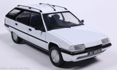 1:24 Whitebox - Citroen BX Break, weiss, 1986