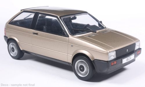 1:24 Whitebox - Seat Ibiza I, beige, 1984