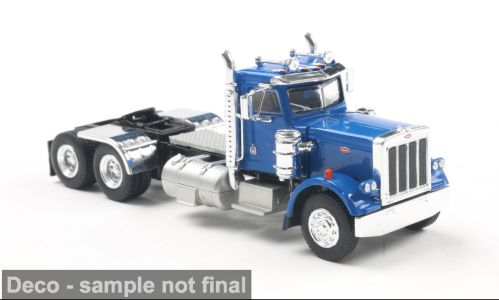 1:87 Brekina - Peterbilt 359, blau, 1973