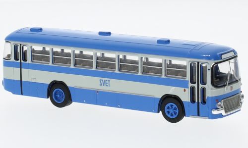 1:87 Brekina - Fiat 306/3 Interurbano, blau/weiss, 1972, SVET