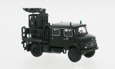 1:87 Brekina - Mercedes LA 911 Lichtmastwagen, 1966, Polizei Hamburg