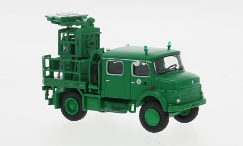 1:87 Brekina - Mercedes LA 911 Lichtmastwagen, 1966, Polizei München