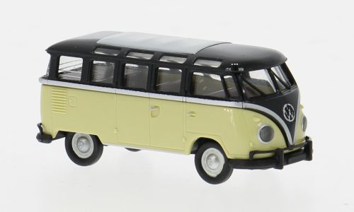 1:87 Brekina - VW T1b Samba, schwarz/hellgrün, 1960