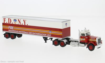 1:87 Brekina - Peterbilt 359 Ko-SZ, 1973, FDNY 1:87 Brekina - Peterbilt 359 Ko-SZ, 1973, FDNY