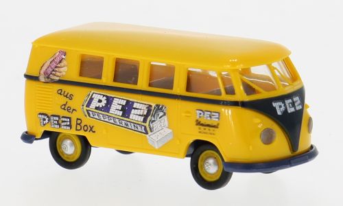 1:87 Brekina - VW T1b Kombi, 1960, PEZ