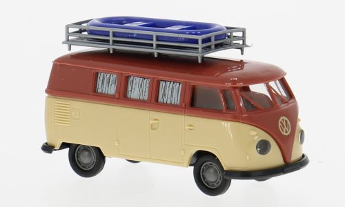 1:87 Brekina - VW T1b Camper, rot/beige, 1960
