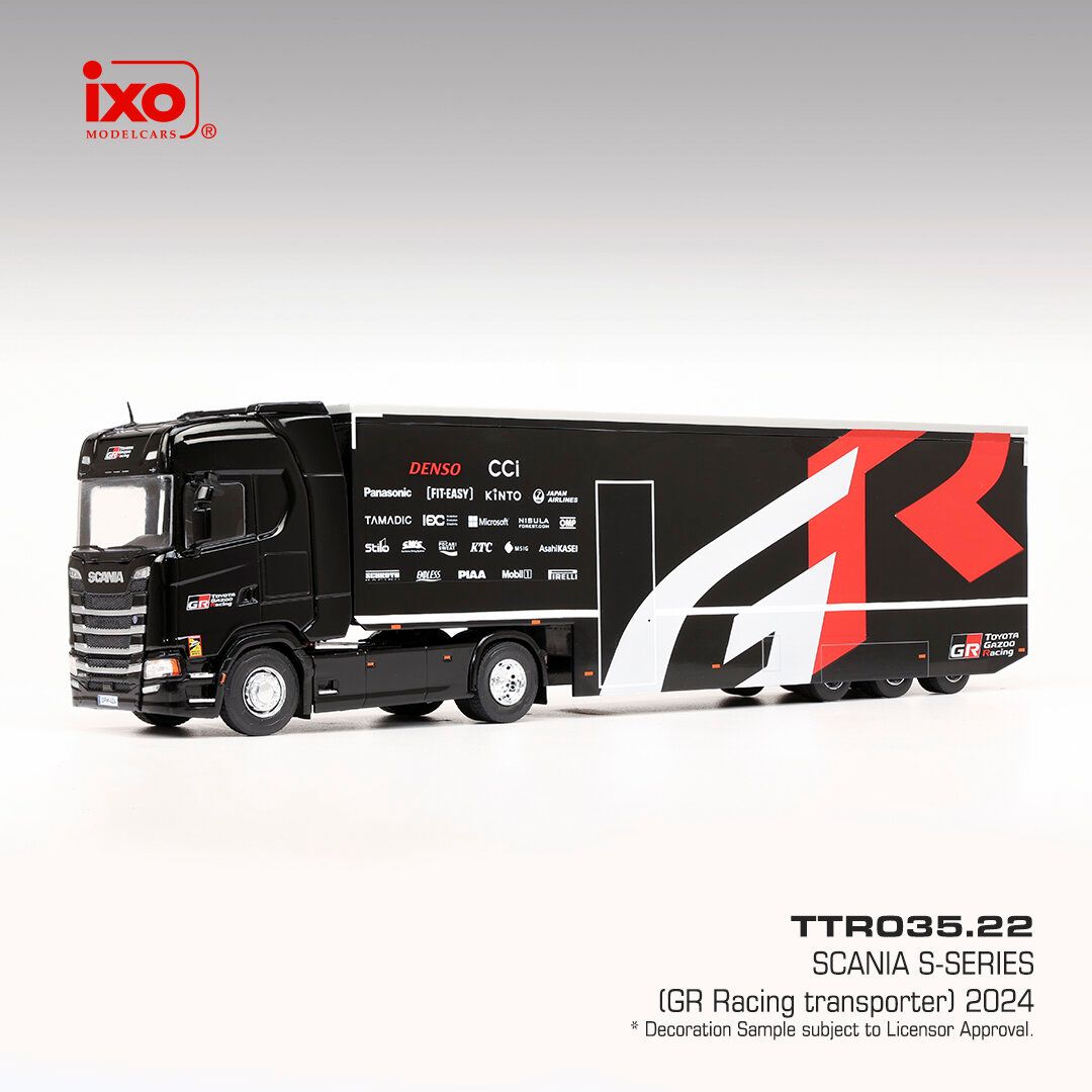 1:43 Ixo - Scania S-Series, 2024, GR Racing Team 1:43 Ixo - Scania S-Series, 2024, GR Racing Team