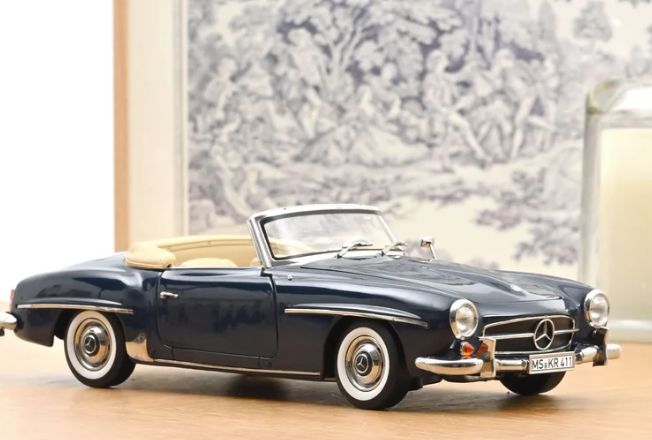 1:18 Norev - Mercedes-Benz 190 SL 1957 Middle Blue