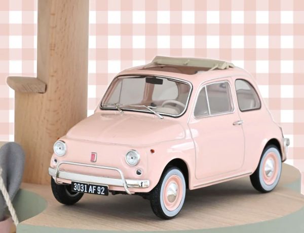 1:18 Norev - 1968 Fiat 500 L Pink