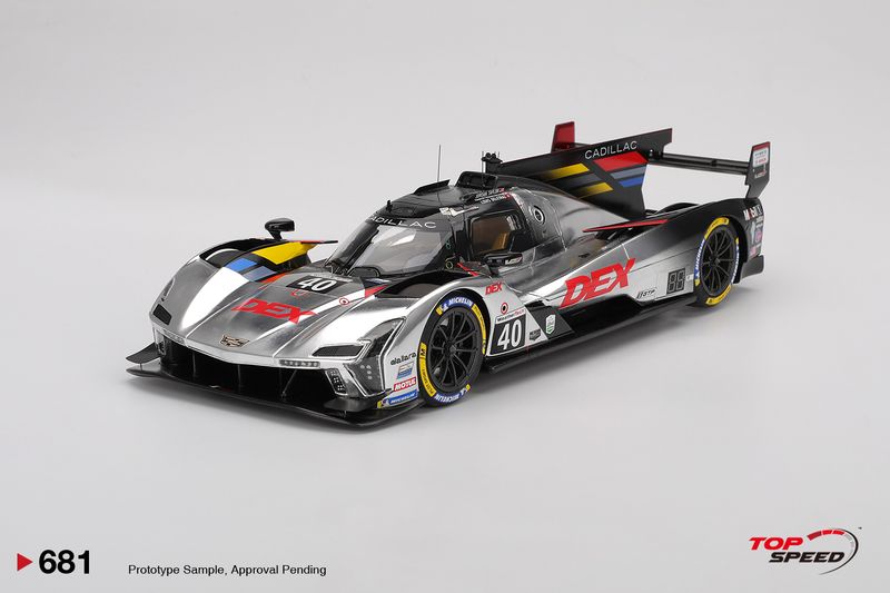 1:18 TSM - Cadillac V-Series R 5.5L V8 team Cadillac Wayne Taylor Racing #40 Imsa 24h Daytona 2025 L. Deletraz 1:18 TSM - Cadillac V-Series R 5.5L V8 team Cadillac Wayne Taylor Racing #40 Imsa 24h Daytona 2025 L. Deletraz
