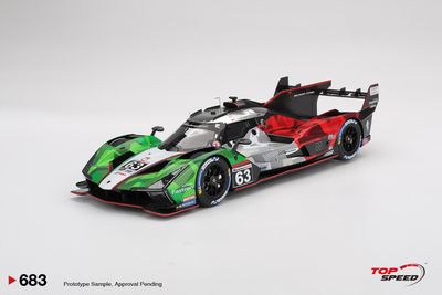 1:18 TSM - Lamborghini SC63 3.8L V8 Turbo Team Lamborghini Squadra Corse #63 24h Daytona 2025 M. Bortolotti