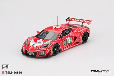 1:43 TSM - Chevrolet Corvette Z06 Gt3.R 5.5L V8 Team Awa Racing #13 24h Le Mans 2025 M. Bell