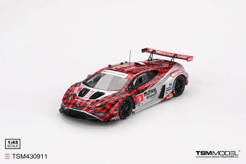 1:43 TSM - Lamborghini Huracan GT3 Evo2 Team Pfaff Motorsports #9 IMSA 12h Sebring 2025 A. Caldarelle - M. Mapelli - J. Hinchcliffe
