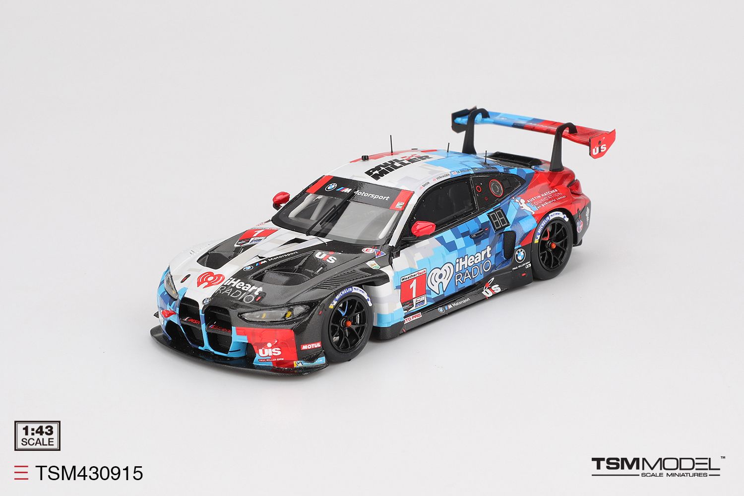 1:43 TSM - BMW M4 GT3 Evo Team Paul Miller Racing #1 Imsa 24h Daytona 2025 S. Van der Linde 1:43 TSM - BMW M4 GT3 Evo Team Paul Miller Racing #1 Imsa 24h Daytona 2025 S. Van der Linde