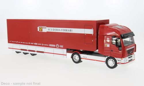 1:43 Ixo - Iveco Stralis Koffer-SZ, 2000, Ferrari