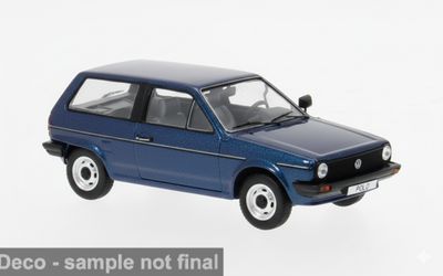 1:43 Ixo - VW Polo II, dunkelblau, 1981