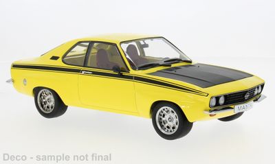 1:18 MCG - Opel Manta A Irmscher, gelb/schwarz, 1974