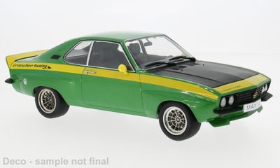 1:18 MCG - Opel Manta A Irmscher, grün/gelb, 1974