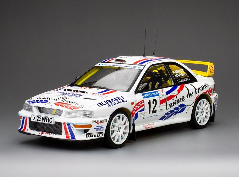 1:18 Sunstar - Subaru Impreza S6 WRC, Jim Clark Rally, 2002, #12
