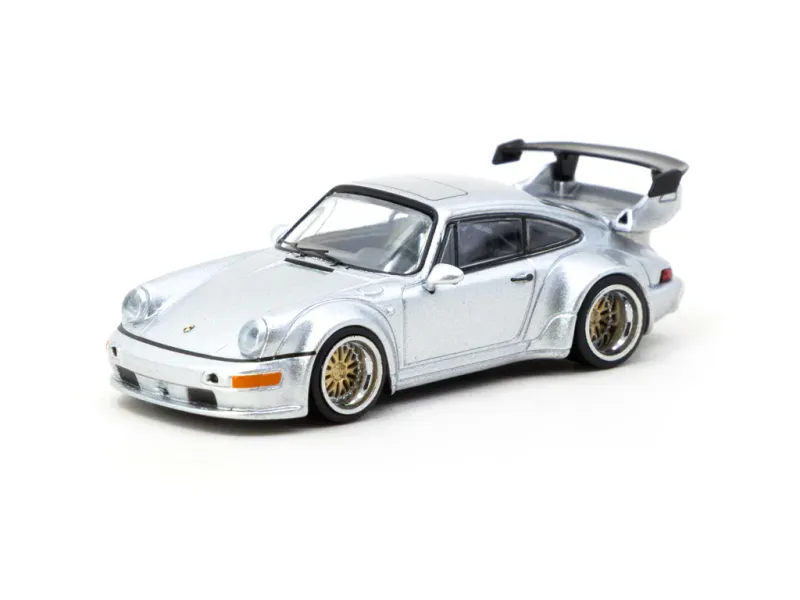 1:64 Tarmac - Porsche RWB 964, silver 1:64 Tarmac - Porsche RWB 964, silver