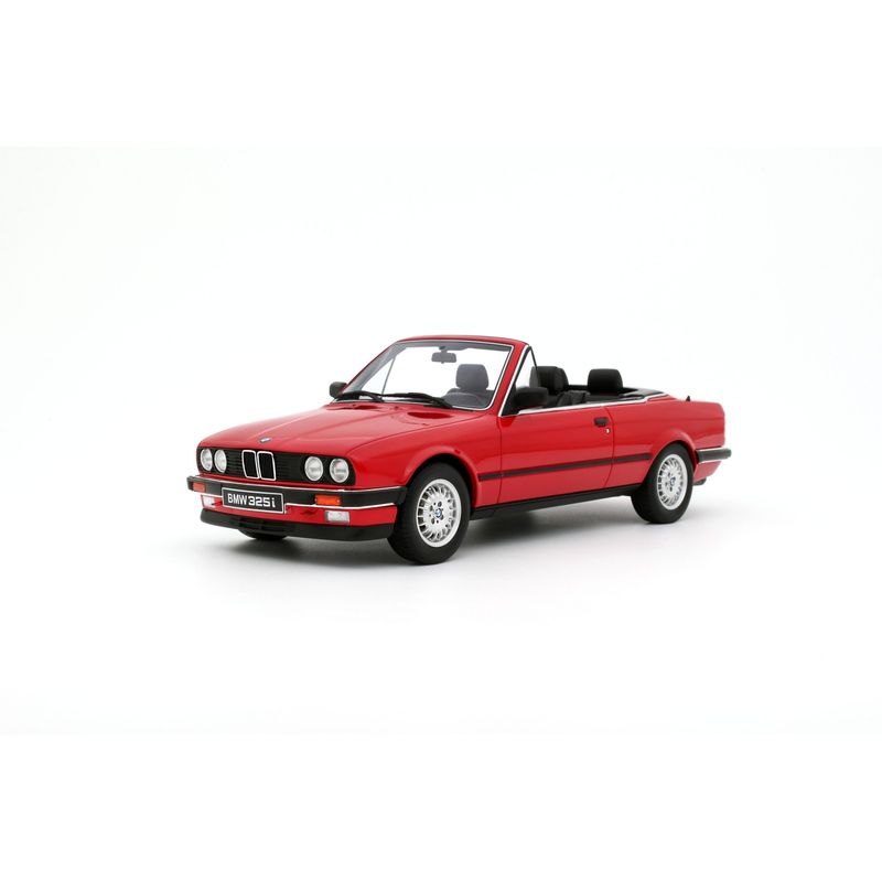 1:18 Otto Mobile - BMW 325i Convertible Bright Red 308 1986