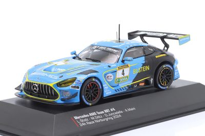 1:43 Ixo - Mercedes AMG GT3 6.2L V8 Team Bilstein by HRT #4 4th 24h Nürburgring 2024 M. Gotz - D. Juncadella - A. Maini - L. Stolz