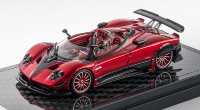 1:64 LCD Models - 2018 Pagani Zonda HP Barchetta Carbon Red 1:64 LCD Models - 2018 Pagani Zonda HP Barchetta Carbon Red