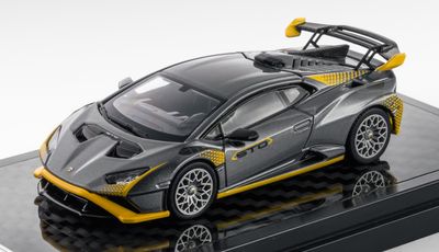 1:64 LCD Models - 2021 Lamborghini Huracan STO LP640-2 Matt Grey