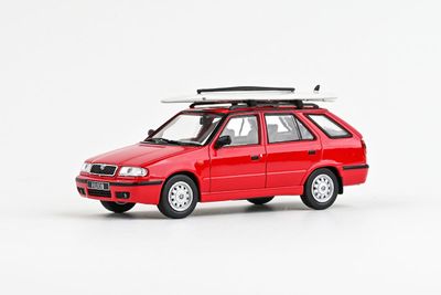 1:43 Abrex - 1998 Skoda Felicia FL Combi, rallye red