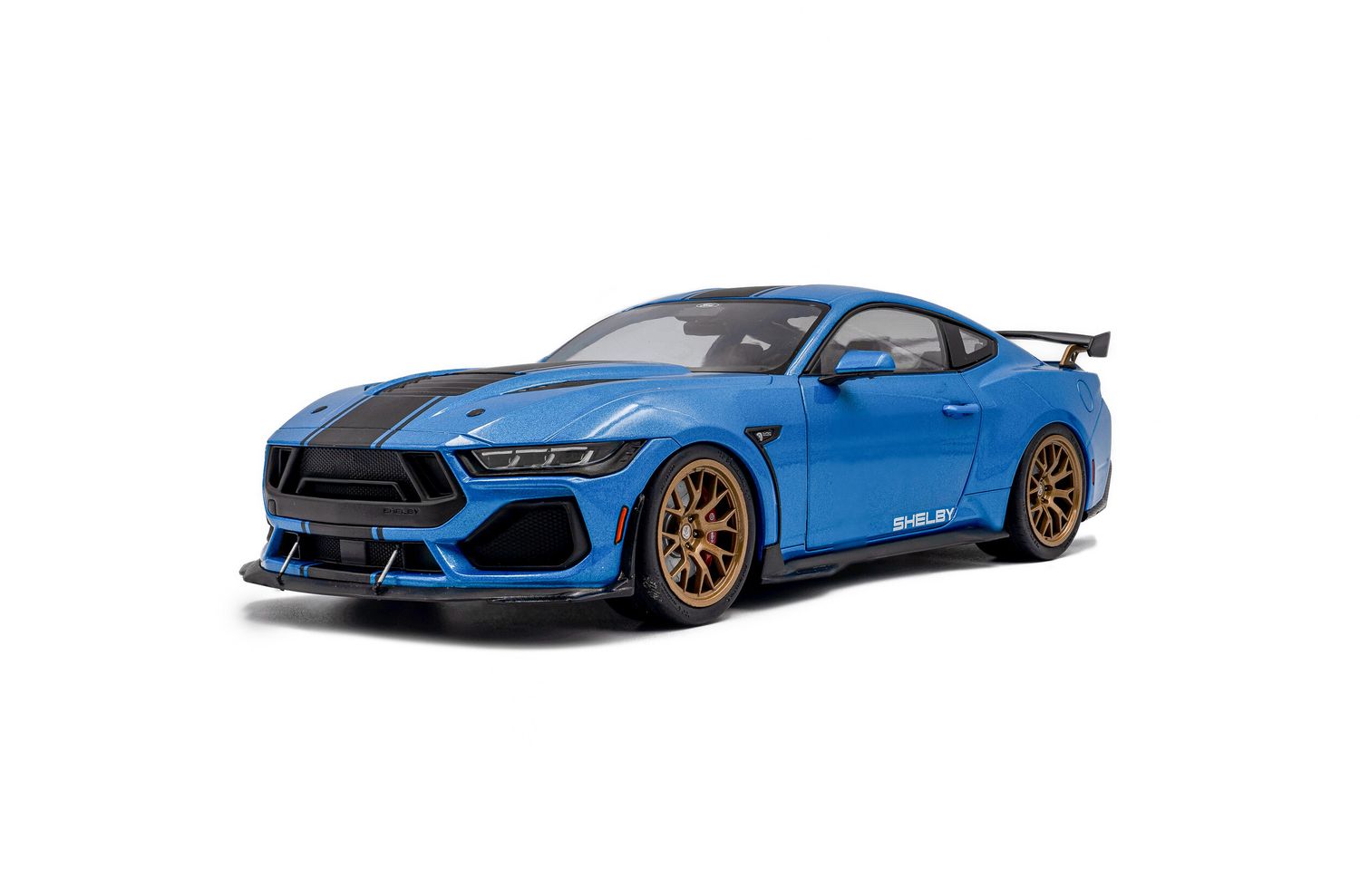 1:18 Solido - Shelby Mustang SUPER SNAKE – Grabber Blue Metallic – 2025
