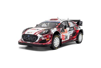 1:18 Solido - Ford Puma Rally1 Hybrid – TET Rally Latvia – 2024 – #22 M.SESKS / R.FRANCIS