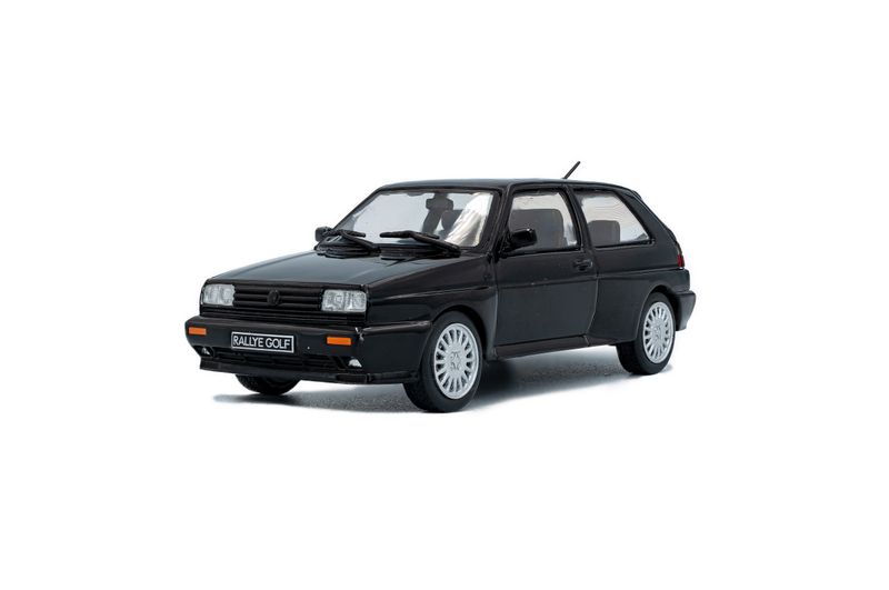1:43 Solido - Volkswagen Golf Rally – Black – 1989