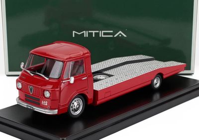 1:43 Mitica Diecast - 1967 Alfa Romeo A12 (F12) Autotransporter Red 1:43 Mitica Diecast - 1967 Alfa Romeo A12 (F12) Autotransporter Red