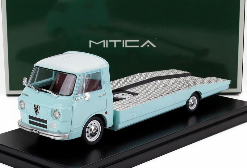 1:43 Mitica Diecast - 1967 Alfa Romeo A12 (F12) Autotransporter Blue