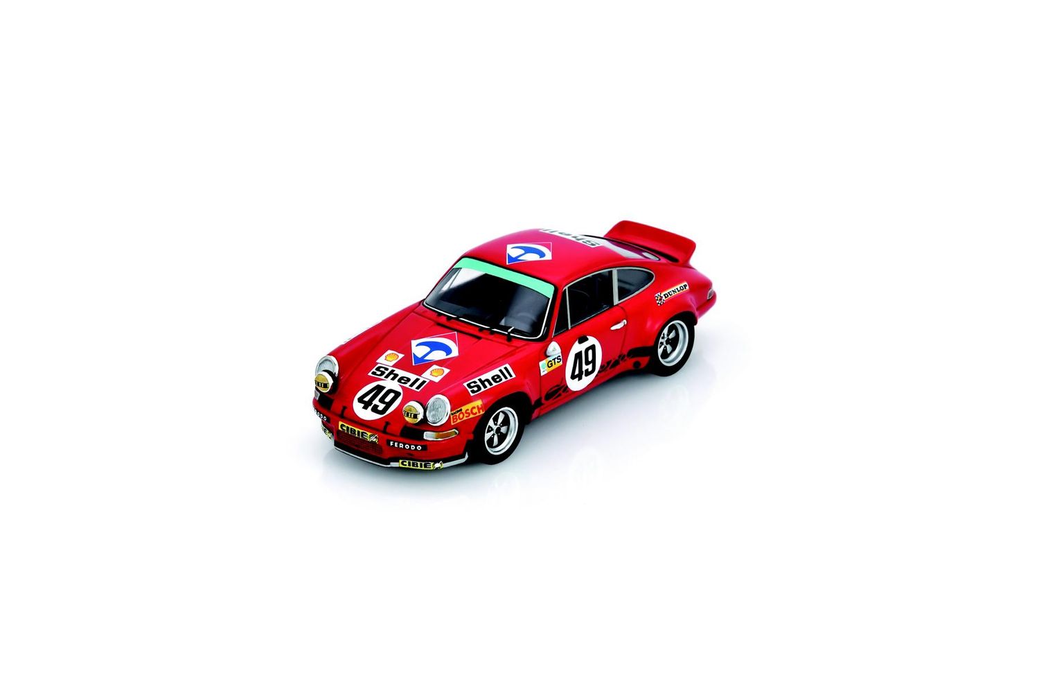 1:43 Spark - Porsche Carrera RSR 2.8 No.49 Le Mans 24H 1973 J. Egreteaud - J-C. Lagniez