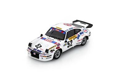 1:43 Spark - Porsche Carrera RS 3.0 No.52 6th Le Mans 24H 1976 R. Touroul - A. Cudini - R. Boubet