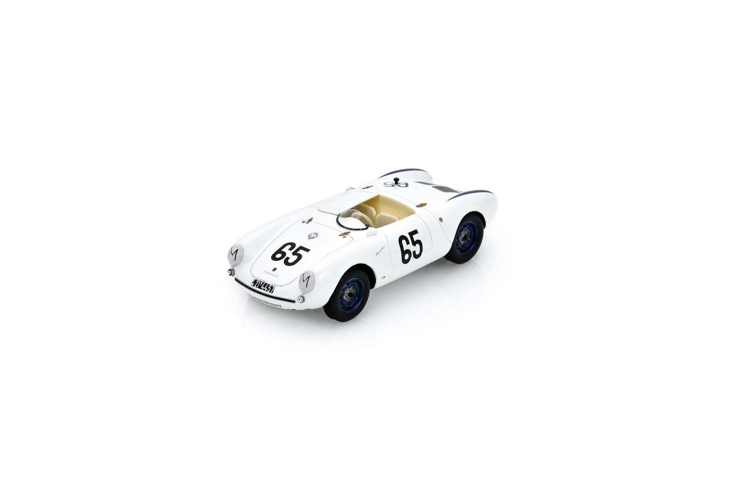 1:43 Spark - Porsche 550 No.65 18th Le Mans 24H 1955 G. Olivier - J. Jeser