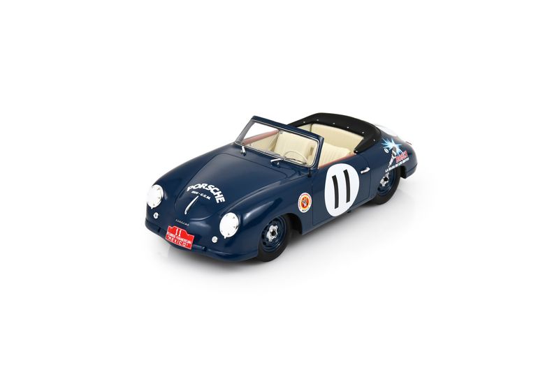 1:18 Spark - Porsche 356 Super Cabriolet #11 Rally Carrera Panamericana Mexico 1952 P. von Metternich - M. De Teffe